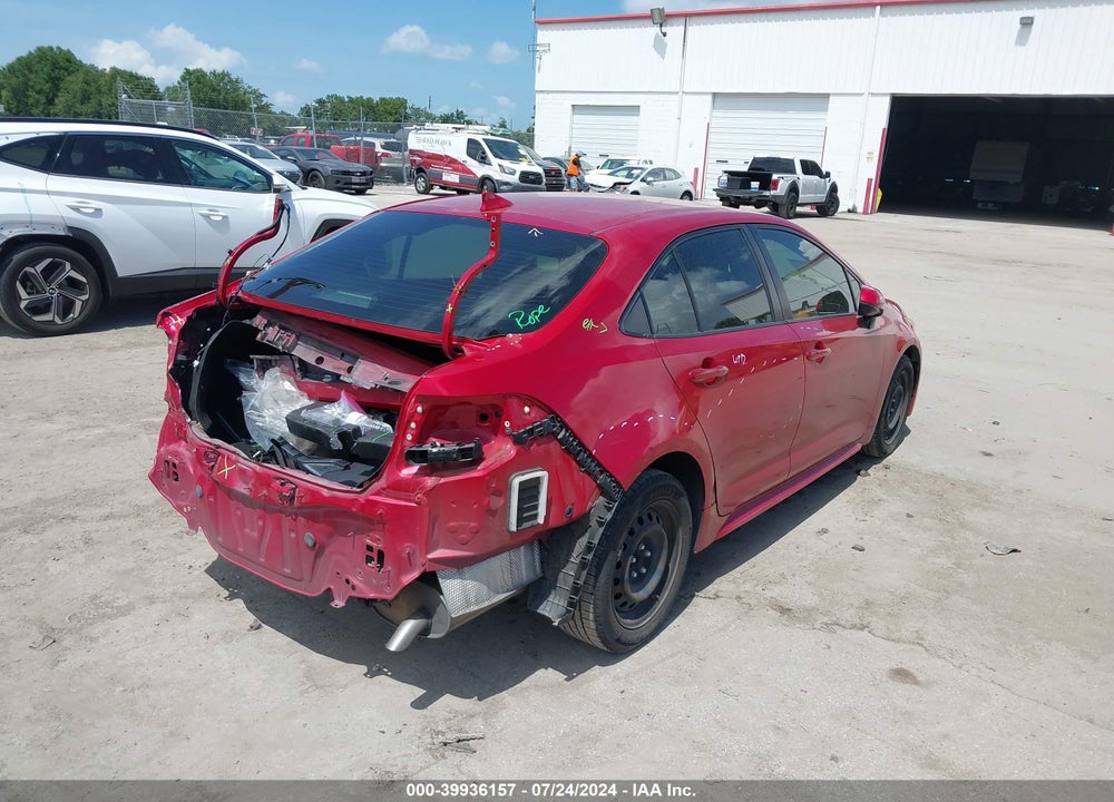 2020 TOYOTA COROLLA LE VIN: JTDEPRAE0LJ017069