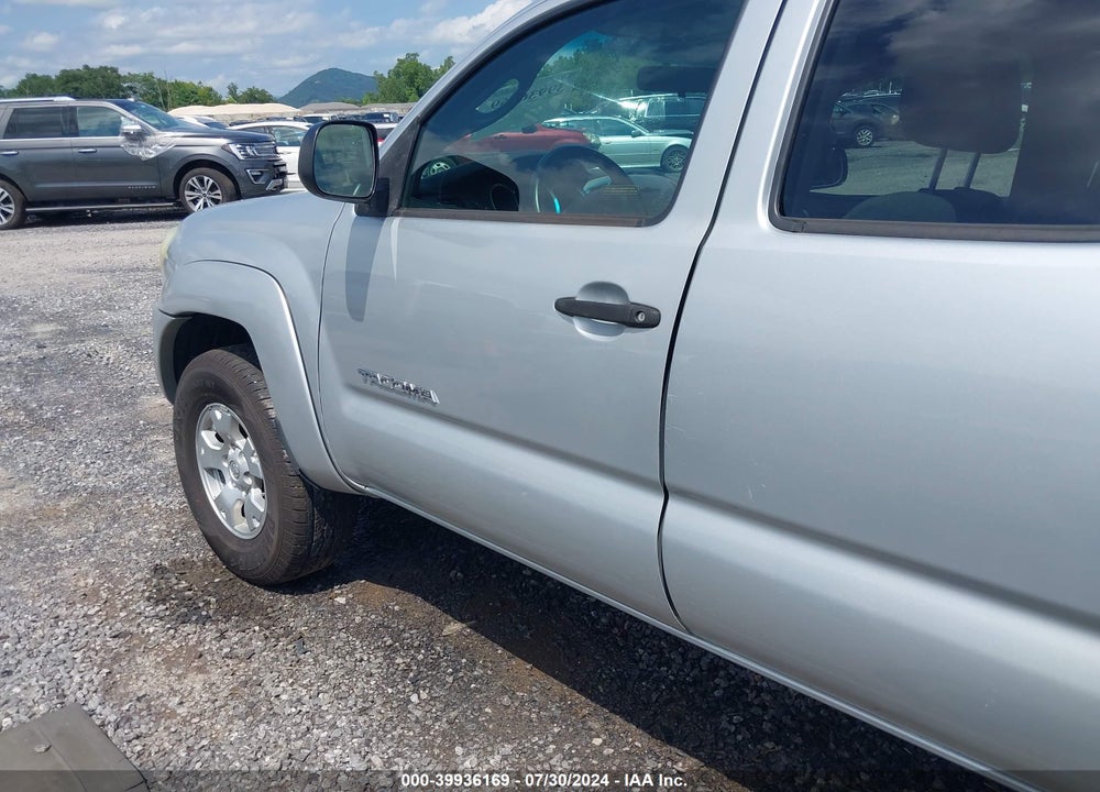 2008 TOYOTA TACOMA BASE V6 VIN: 3TMLU42N08M019500
