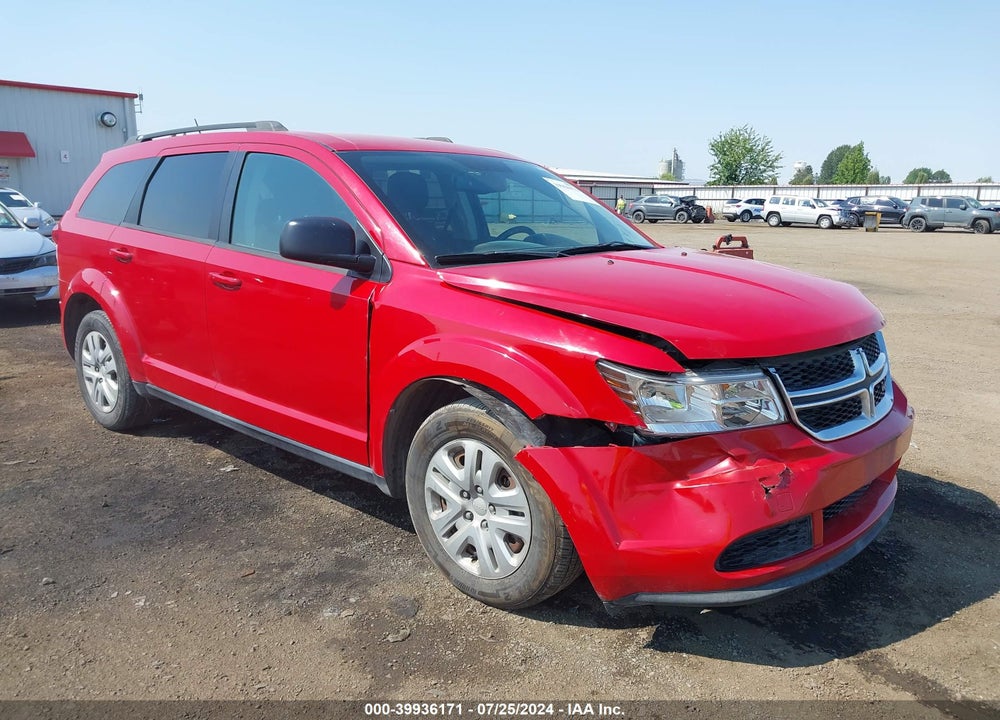 2014 DODGE JOURNEY SE VIN: 3C4PDCAB1ET268621