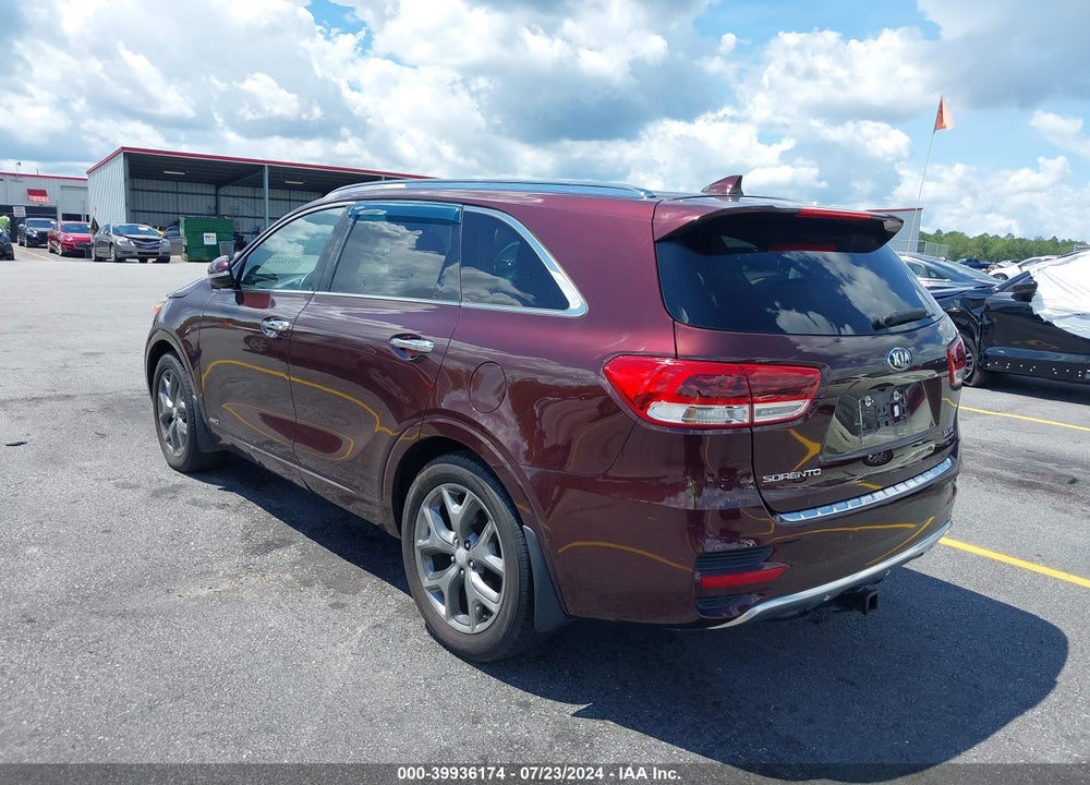 2017 KIA SORENTO 3.3L SX VIN: 5XYPKDA50HG231819