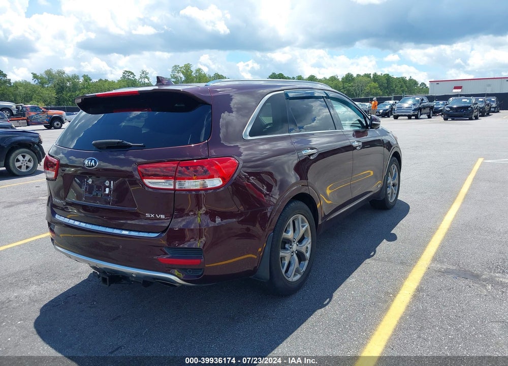 2017 KIA SORENTO 3.3L SX VIN: 5XYPKDA50HG231819