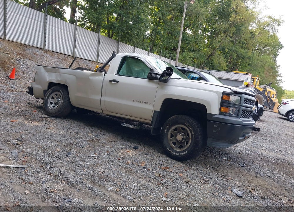 2014 CHEVROLET SILVERADO 1500 WORK TRUCK 1WT VIN: 1GCNCPEH4EZ331607