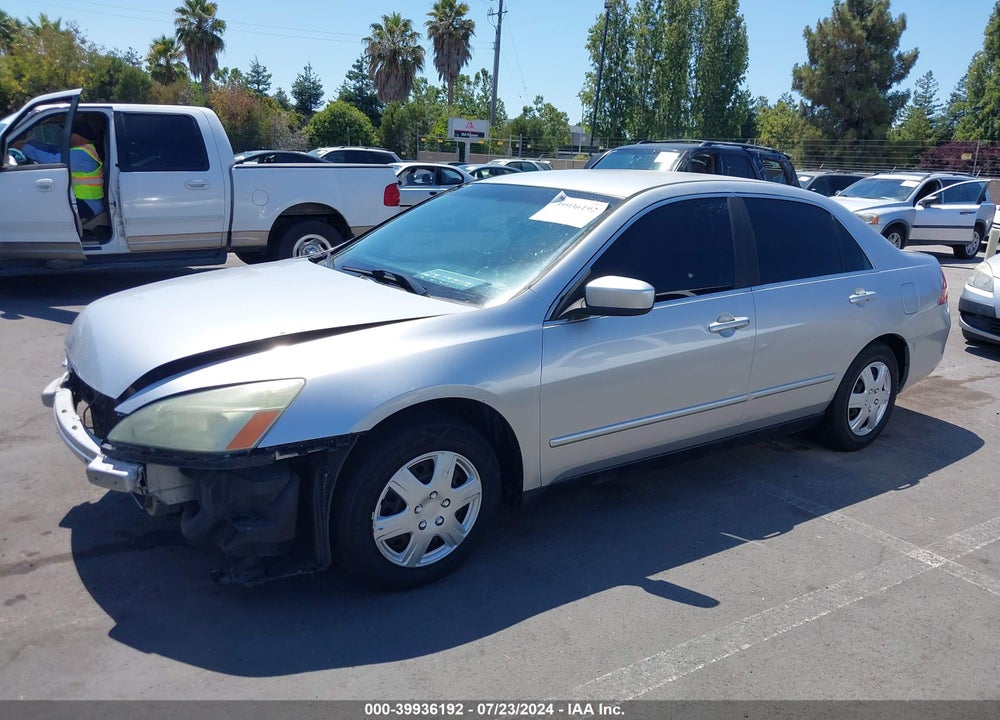 2006 HONDA ACCORD 2.4 LX VIN: 1HGCM56416A056624