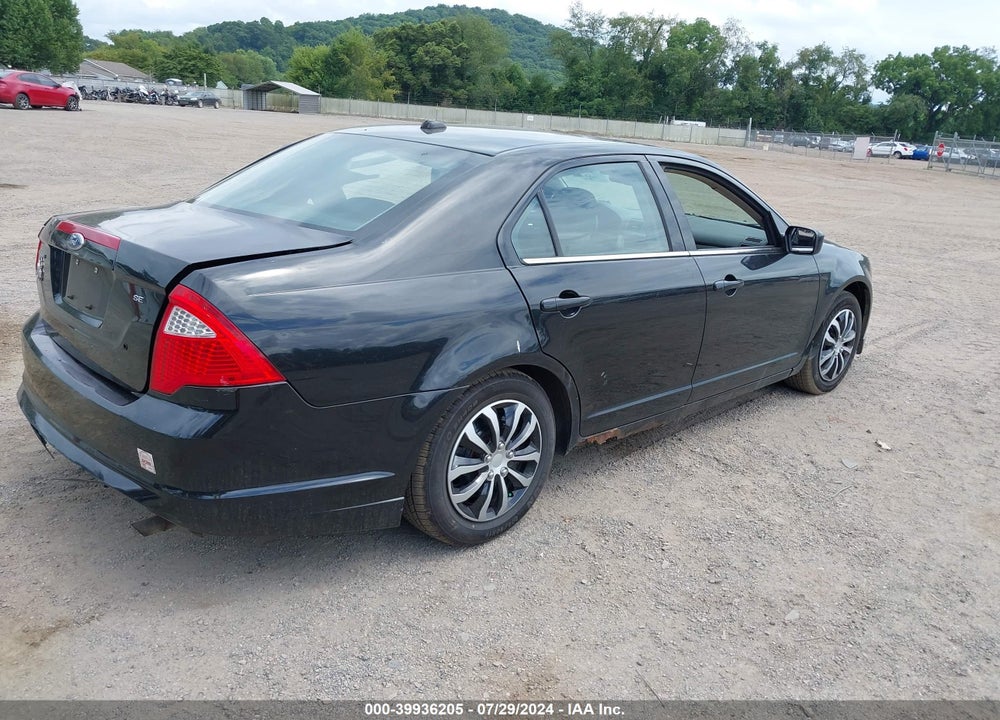2010 FORD FUSION SE VIN: 3FAHP0HA2AR365833