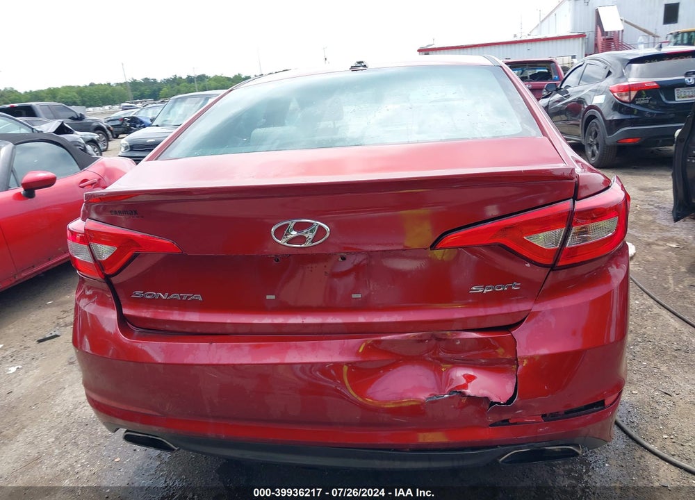 2015 HYUNDAI SONATA SPORT VIN: 5NPE34AFXFH034966