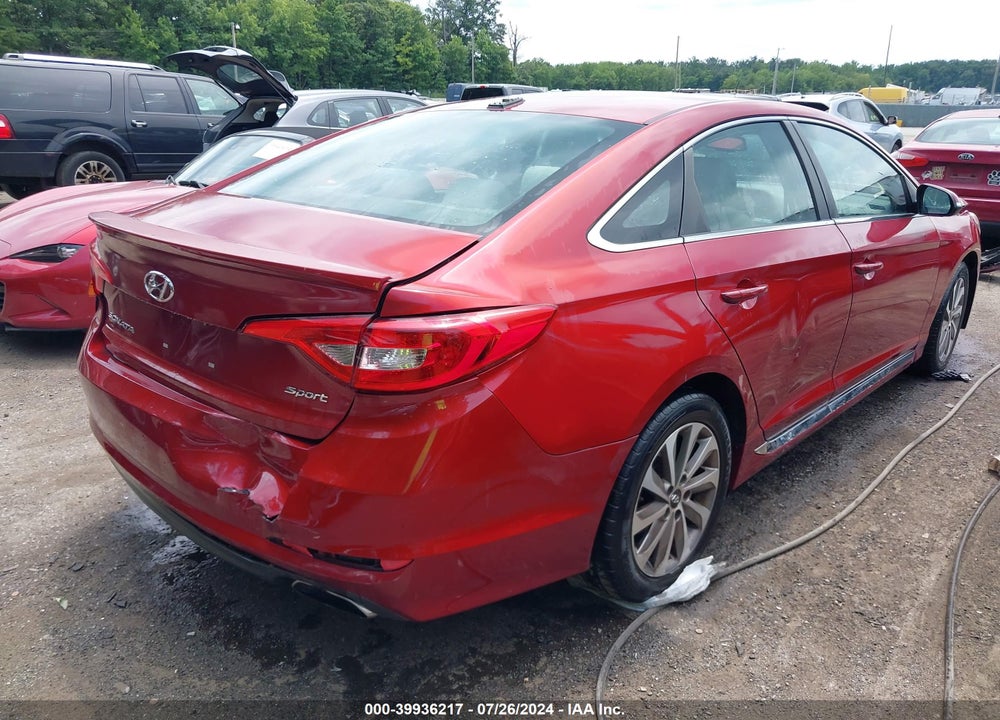 2015 HYUNDAI SONATA SPORT VIN: 5NPE34AFXFH034966