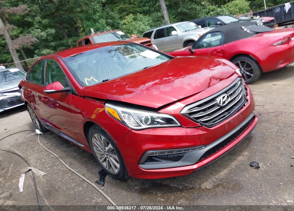 2015 HYUNDAI SONATA SPORT VIN: 5NPE34AFXFH034966