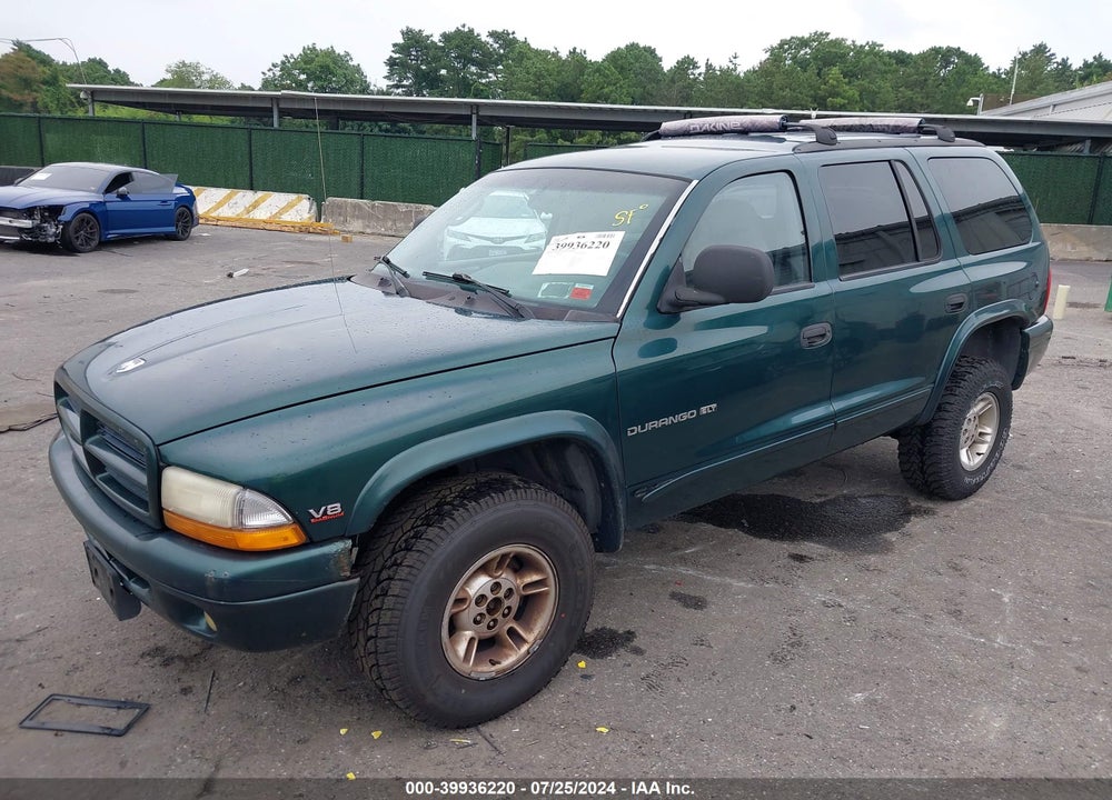 2000 DODGE DURANGO VIN: 1B4HS28N2YF248037