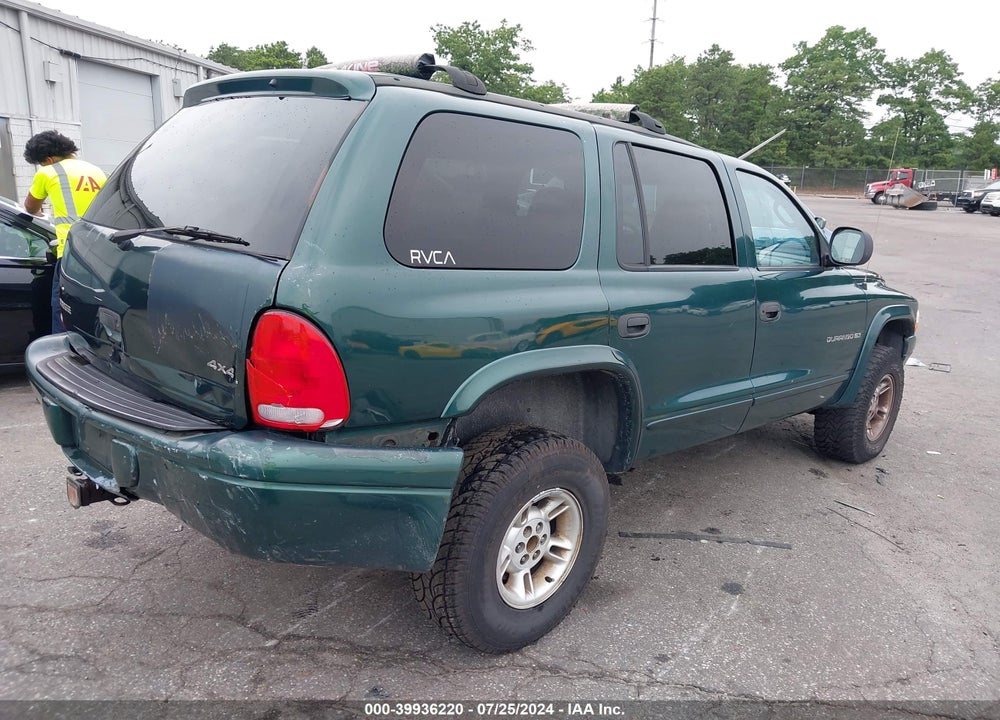 2000 DODGE DURANGO VIN: 1B4HS28N2YF248037