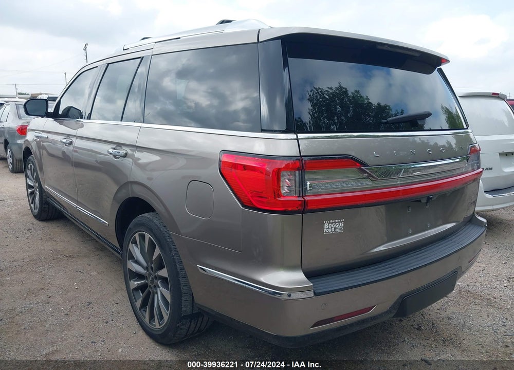 2019 LINCOLN NAVIGATOR SELECT VIN: 5LMJJ2HT2KEL02612