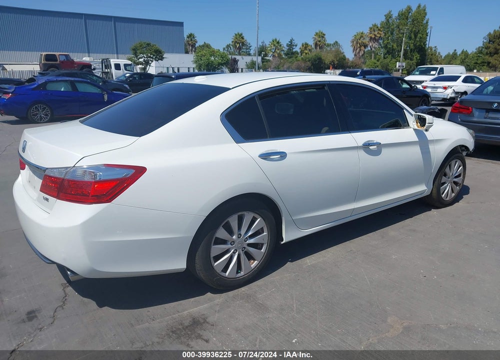 2013 HONDA ACCORD EX-L V-6 VIN: 1HGCR3F80DA037536