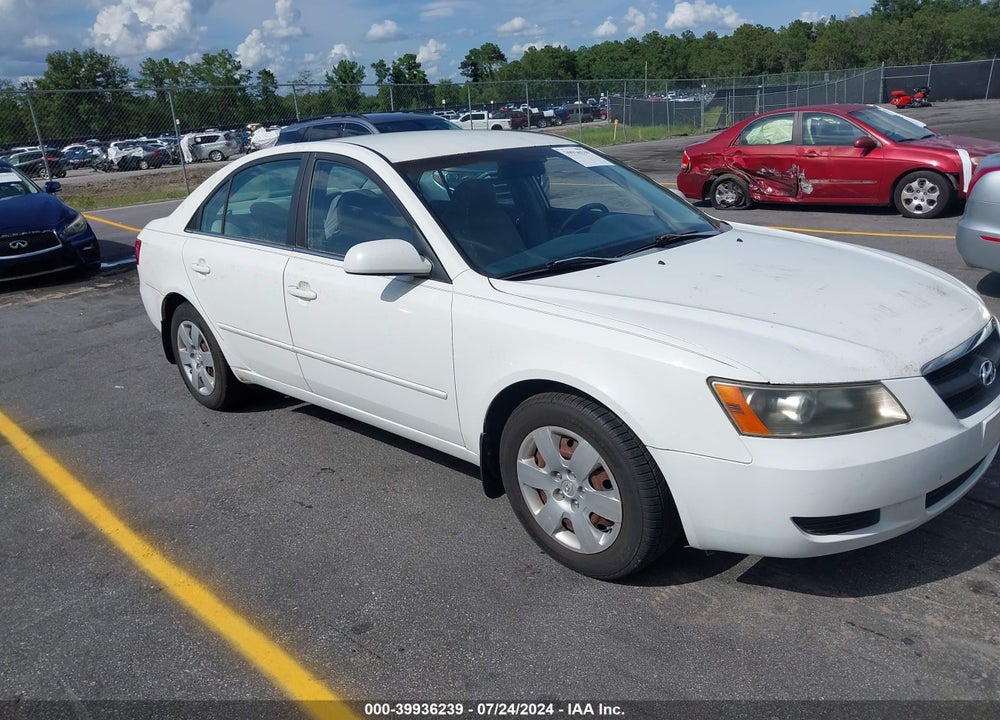 2008 HYUNDAI SONATA GLS VIN: 5NPET46C68H310741
