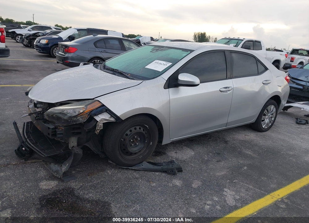 2017 TOYOTA COROLLA VIN: 2T1BURHE7HC751907