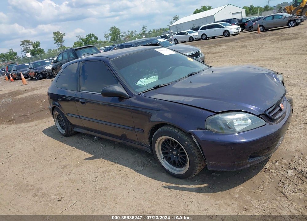 1999 HONDA CIVIC DX VIN: 2HGEJ6348XH103890