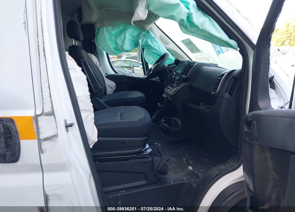 2024 RAM PROMASTER 2500 TRADESMAN HIGH ROOF 159 WB W/PASS SEAT VIN: 3C6LRVDG2RE119767