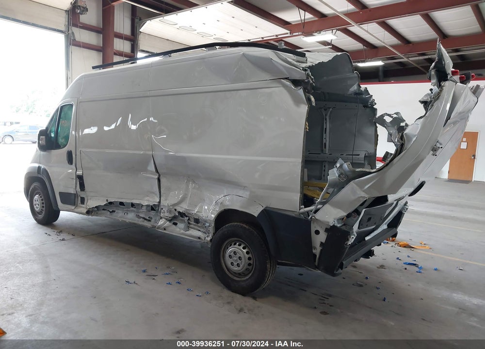 2024 RAM PROMASTER 2500 TRADESMAN HIGH ROOF 159 WB W/PASS SEAT VIN: 3C6LRVDG2RE119767