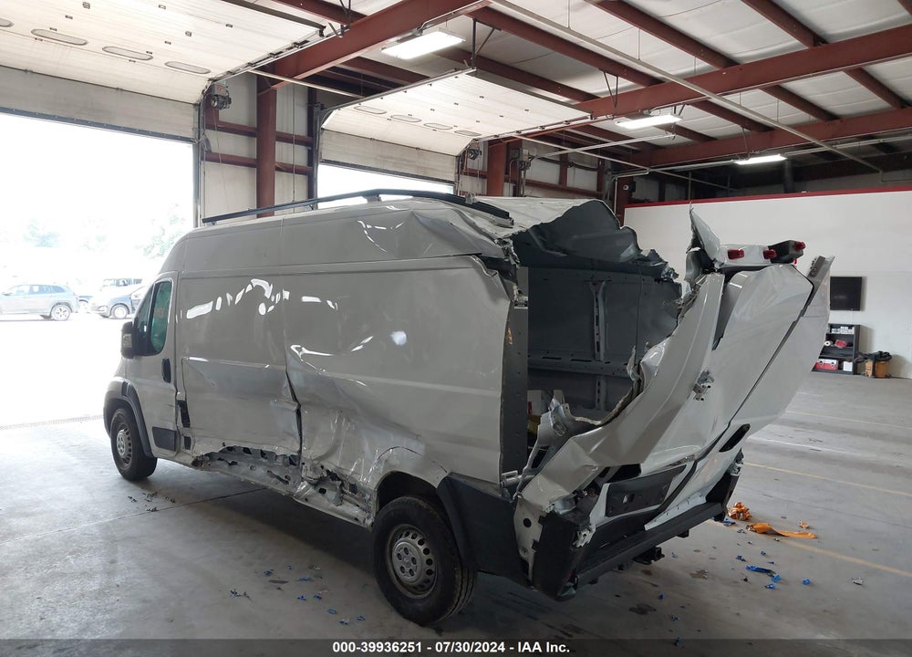 2024 RAM PROMASTER 2500 TRADESMAN HIGH ROOF 159 WB W/PASS SEAT VIN: 3C6LRVDG2RE119767