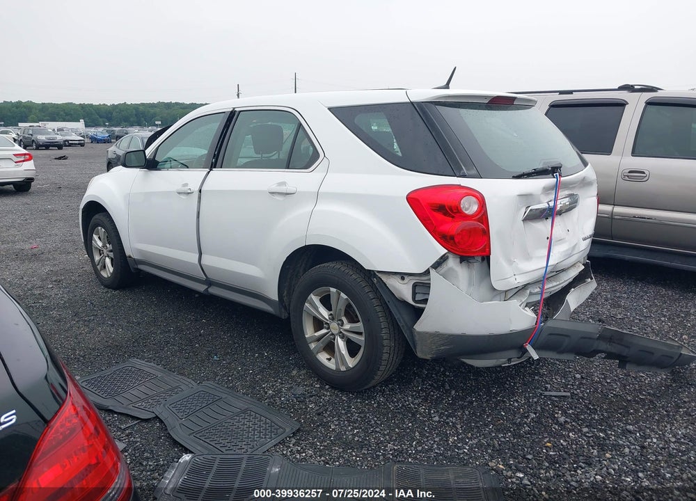 2010 CHEVROLET EQUINOX LS VIN: 2CNALBEW7A6377272