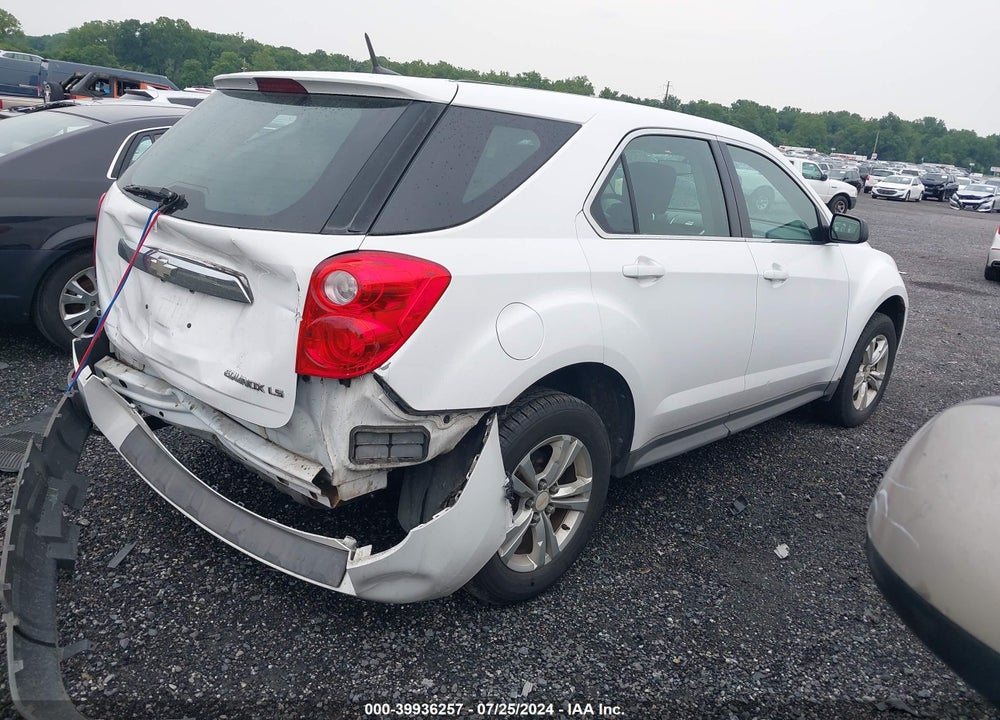 2010 CHEVROLET EQUINOX LS VIN: 2CNALBEW7A6377272