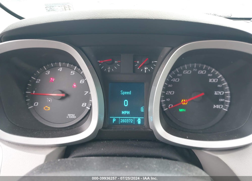 2010 CHEVROLET EQUINOX LS VIN: 2CNALBEW7A6377272