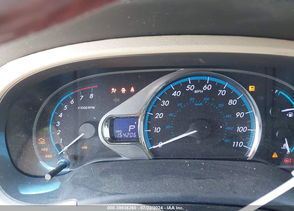 2013 TOYOTA SIENNA LIMITED 7 PASSENGER VIN: 5TDDK3DC0DS060865