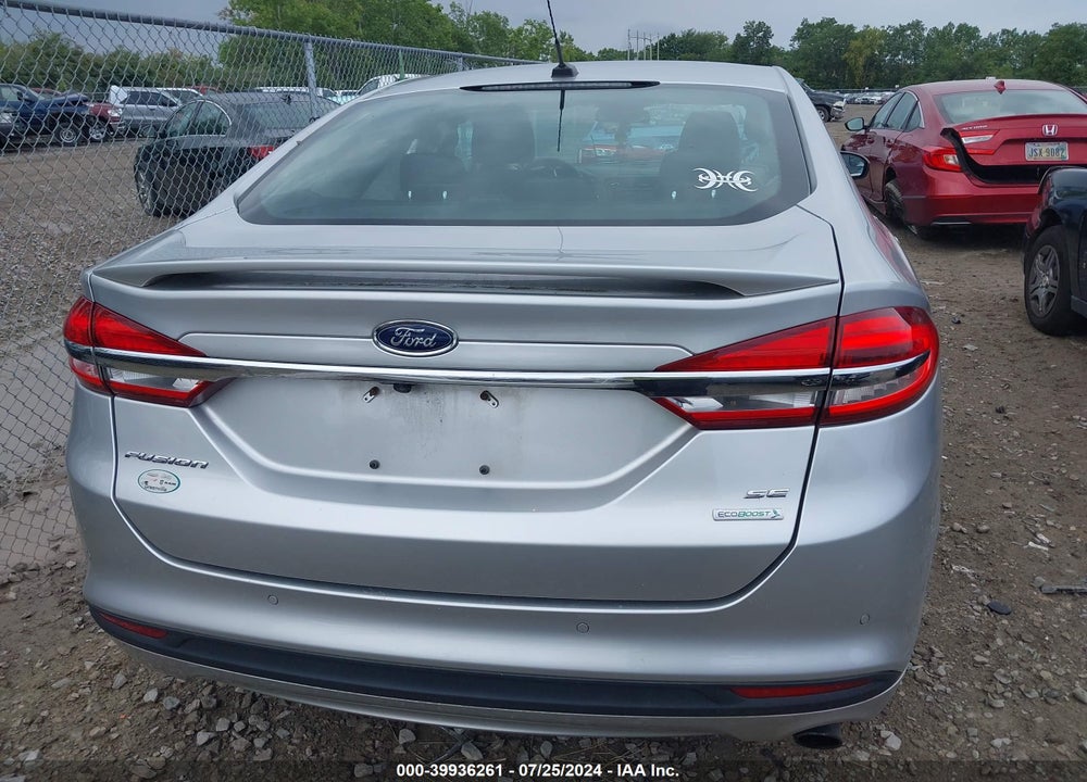 2018 FORD FUSION SE VIN: 3FA6P0HD8JR126899