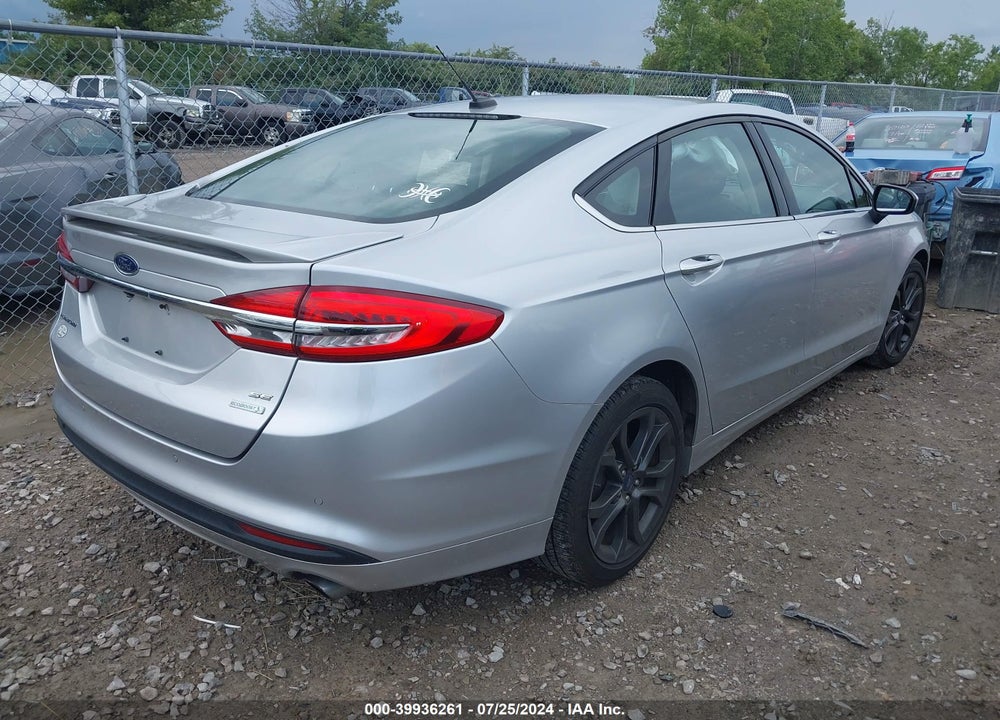2018 FORD FUSION SE VIN: 3FA6P0HD8JR126899