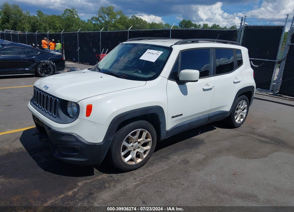 2015 JEEP RENEGADE LATITUDE VIN: ZACCJABT0FPB46036