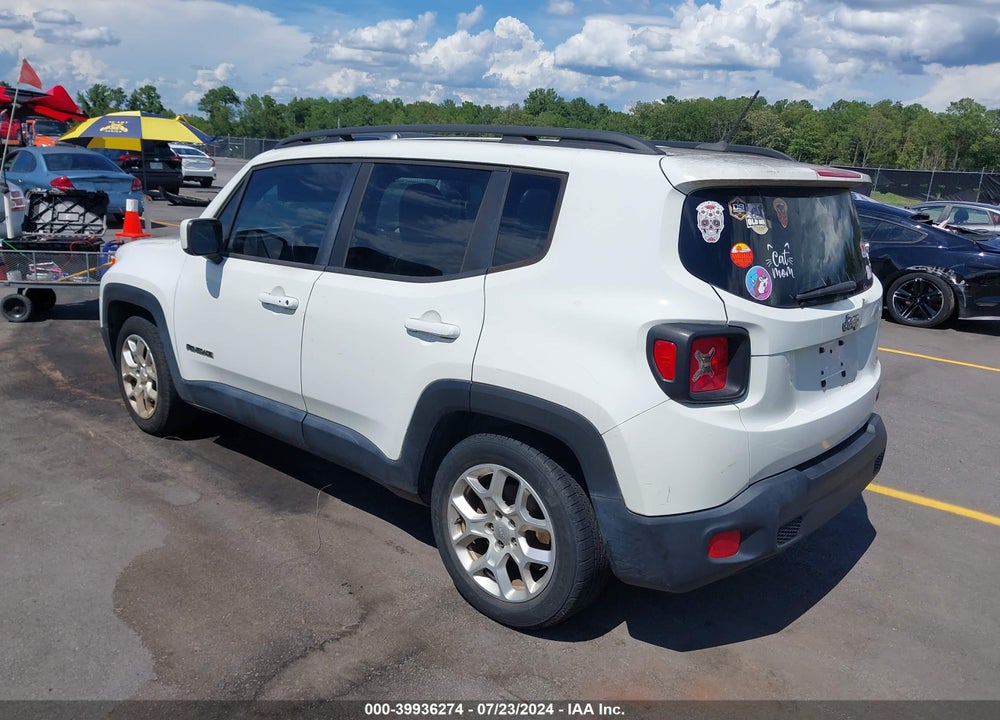 2015 JEEP RENEGADE LATITUDE VIN: ZACCJABT0FPB46036