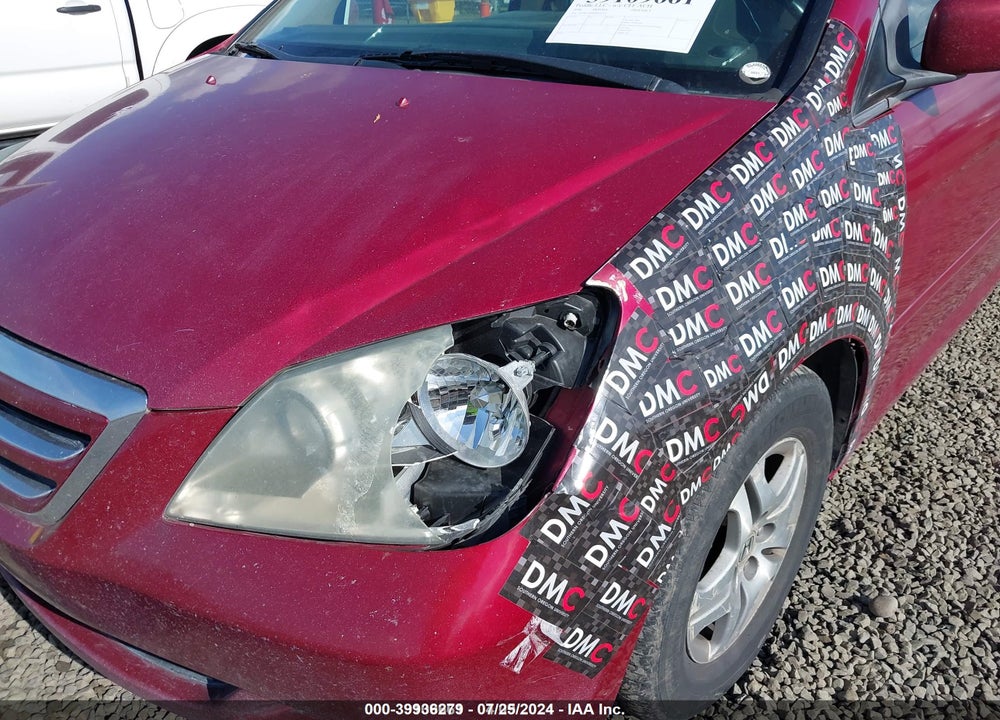 2006 HONDA ODYSSEY EX-L VIN: 5FNRL38646B038754