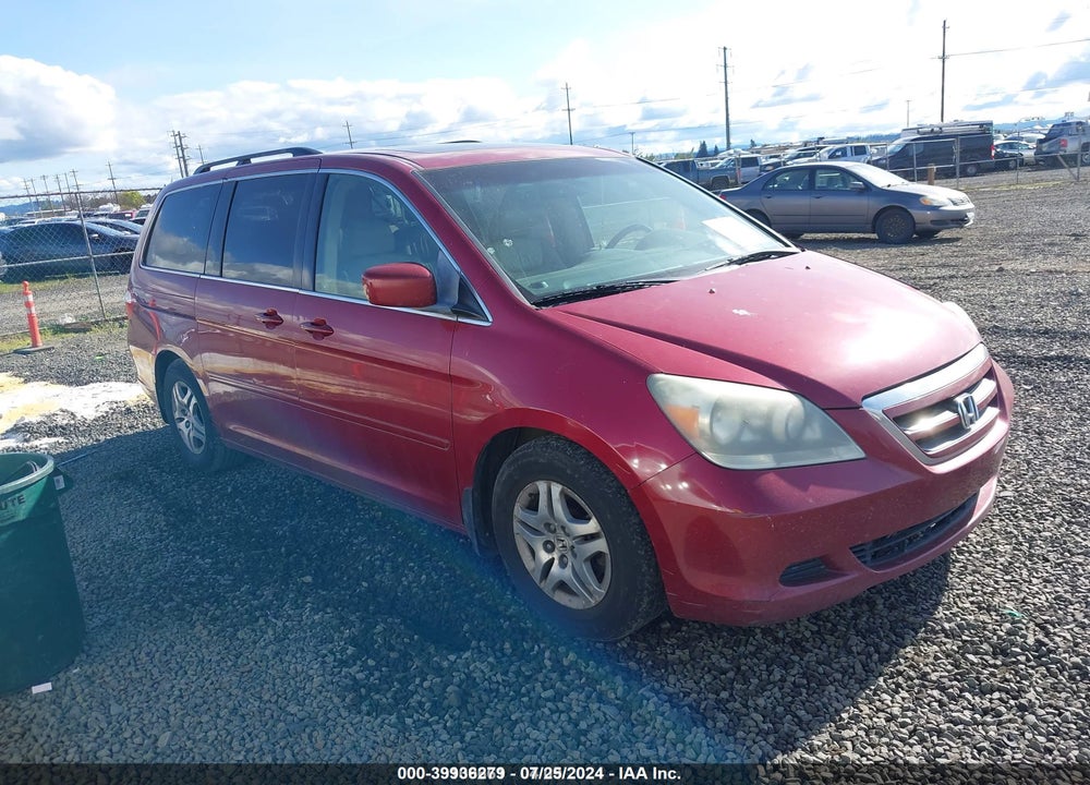 2006 HONDA ODYSSEY EX-L VIN: 5FNRL38646B038754