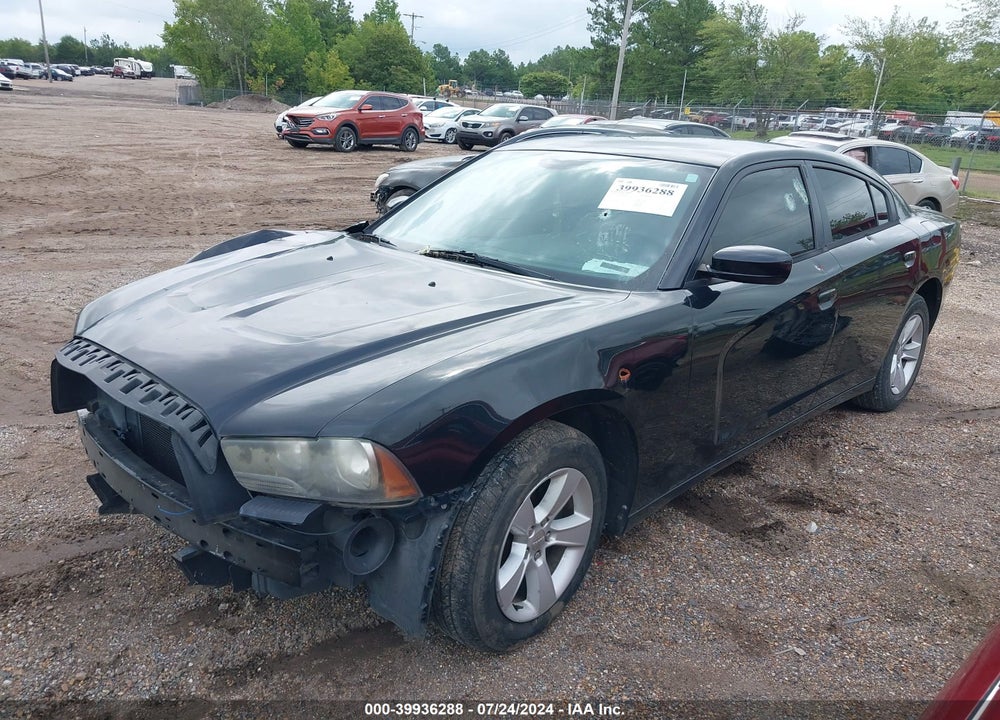 2014 DODGE CHARGER SE VIN: 2C3CDXBG2EH299907