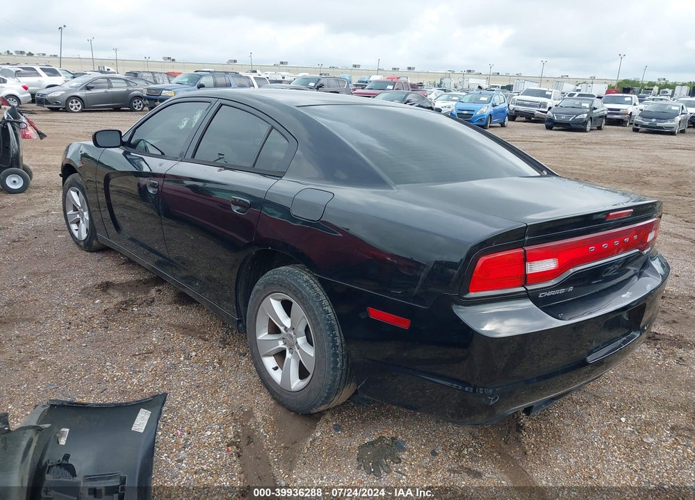 2014 DODGE CHARGER SE VIN: 2C3CDXBG2EH299907