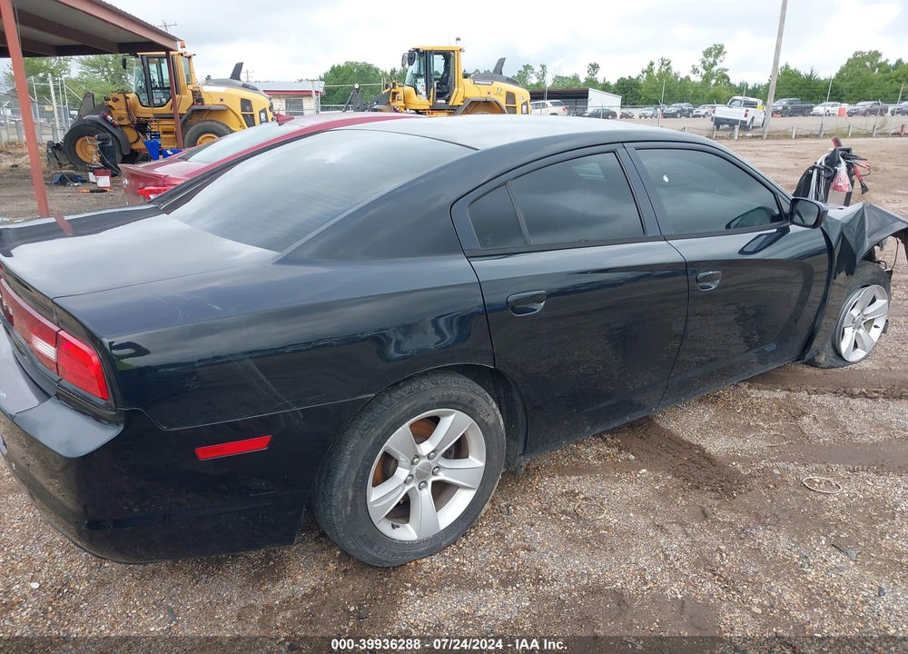2014 DODGE CHARGER SE VIN: 2C3CDXBG2EH299907