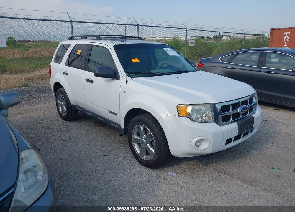 2008 FORD ESCAPE XLT VIN: 1FMCU03138KB09330