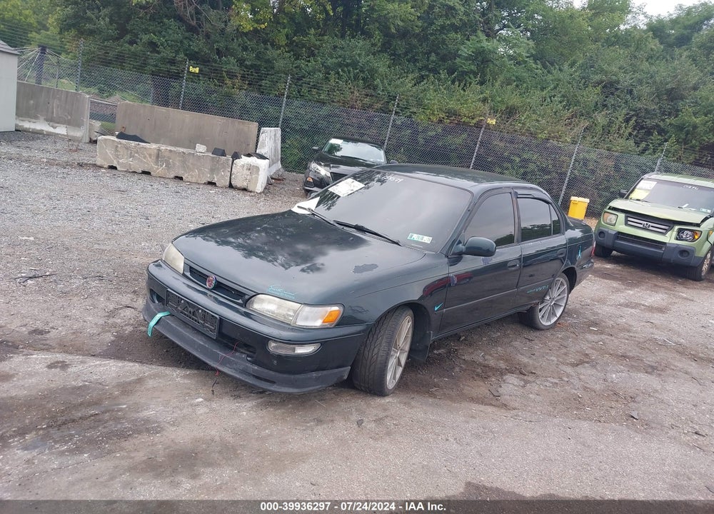 1996 TOYOTA COROLLA DX VIN: 2T1BB02E7TC154579