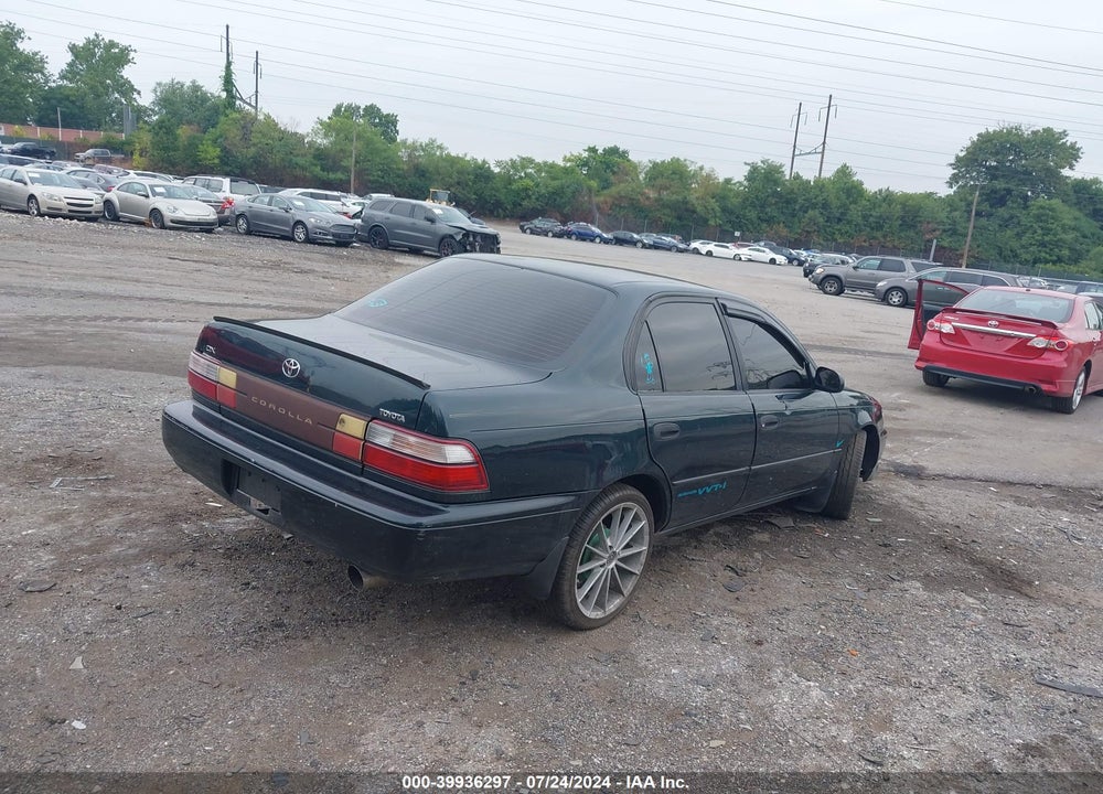 1996 TOYOTA COROLLA DX VIN: 2T1BB02E7TC154579
