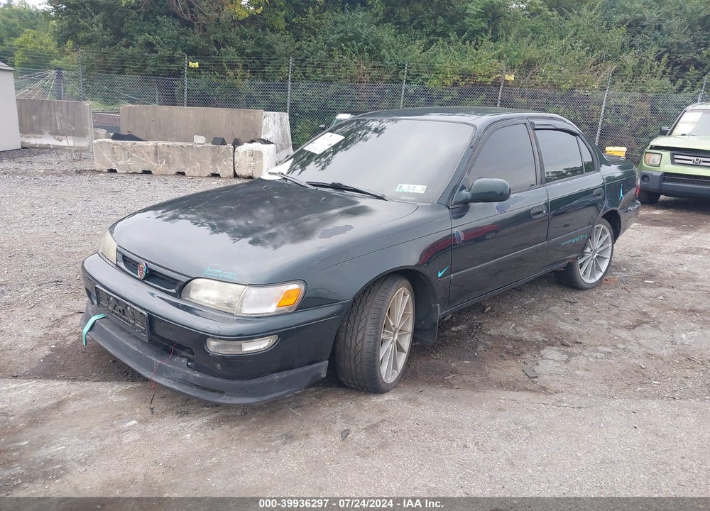 1996 TOYOTA COROLLA DX VIN: 2T1BB02E7TC154579