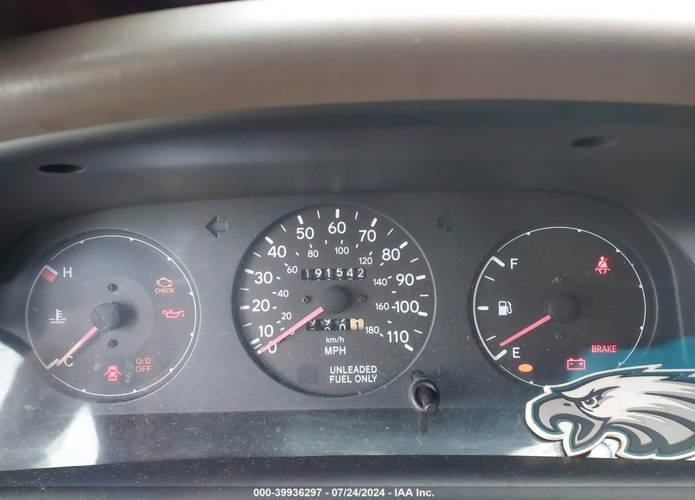 1996 TOYOTA COROLLA DX VIN: 2T1BB02E7TC154579