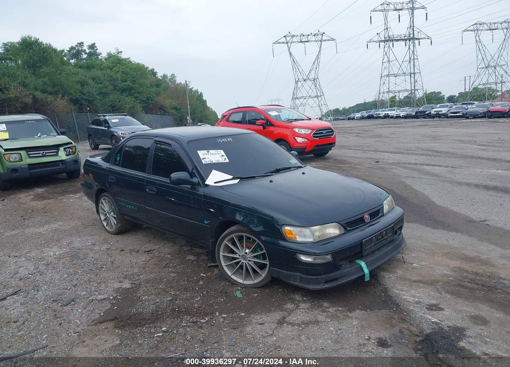 1996 TOYOTA COROLLA DX VIN: 2T1BB02E7TC154579