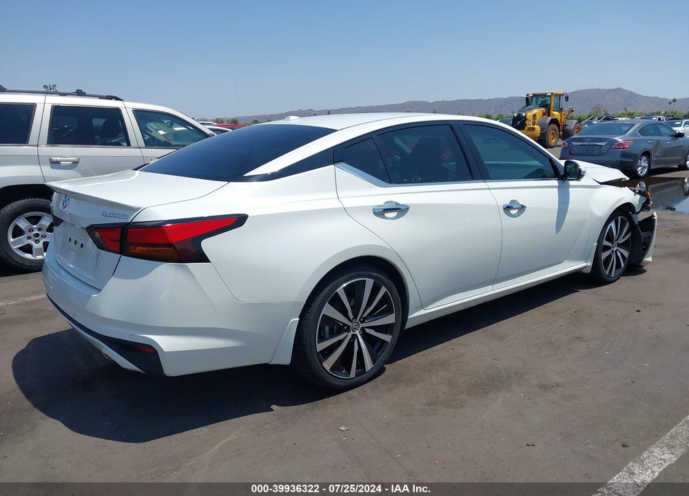 2020 NISSAN ALTIMA PLATINUM FWD VIN: 1N4BL4FV1LN303621