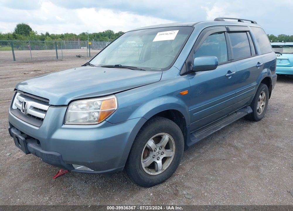 2007 HONDA PILOT EX-L VIN: 2HKYF18527H525100