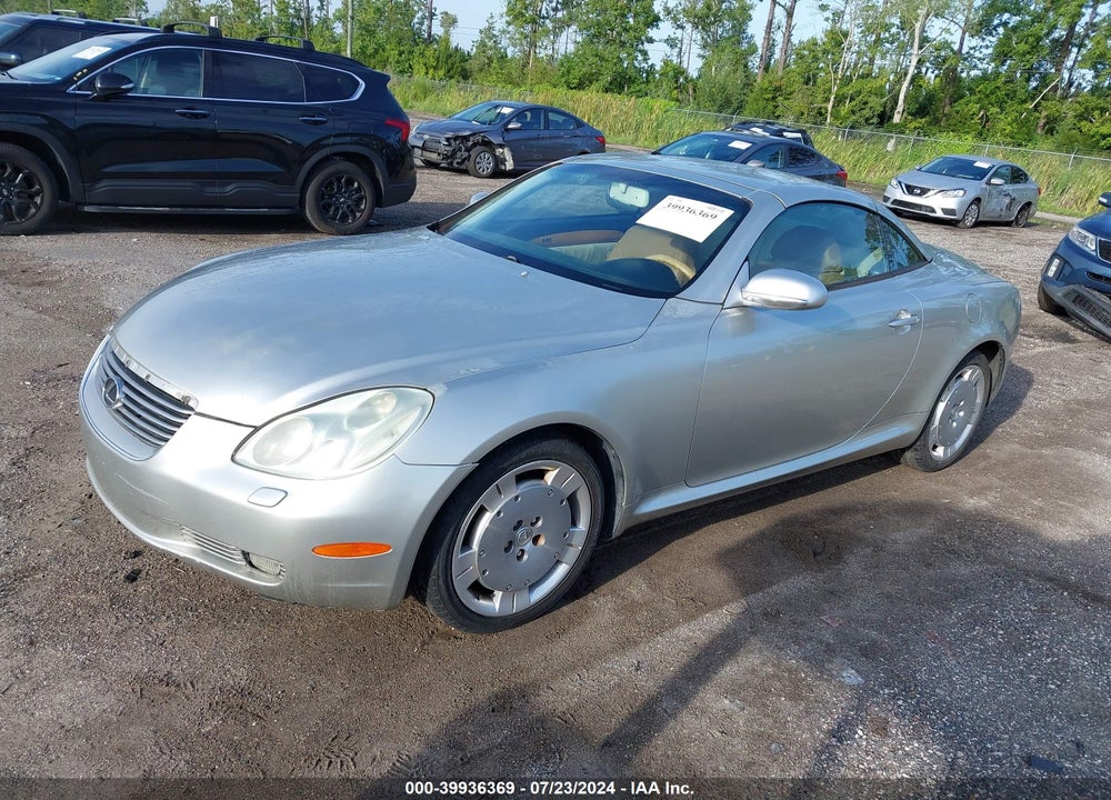 2003 LEXUS SC 430 VIN: JTHFN48YX30046905