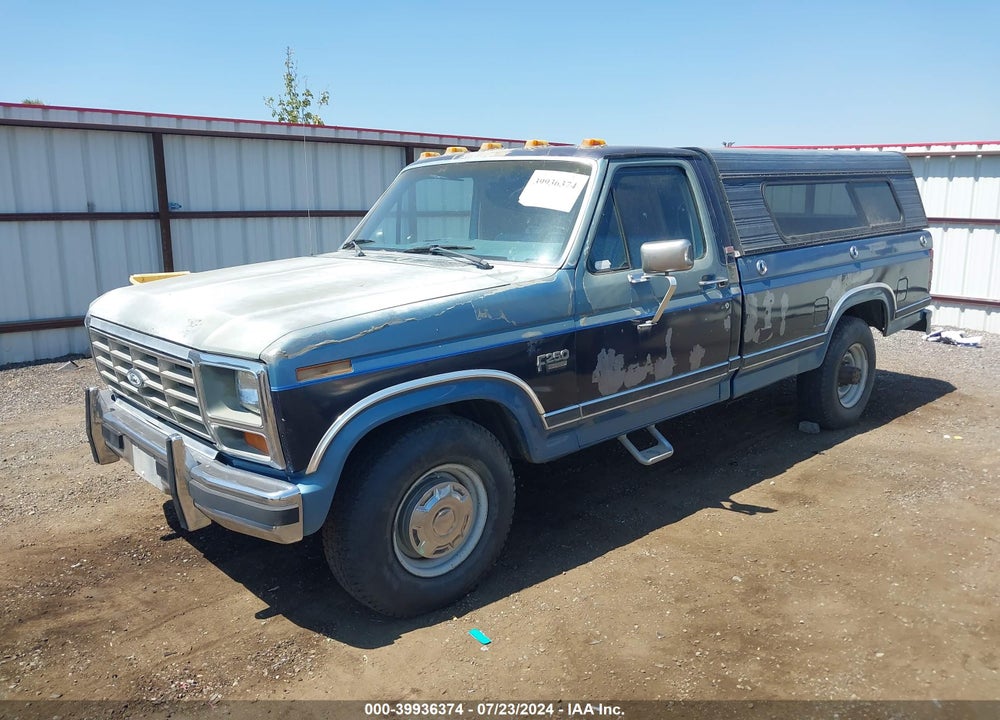 1986 FORD F250 VIN: 1FTHF2517GPB53362