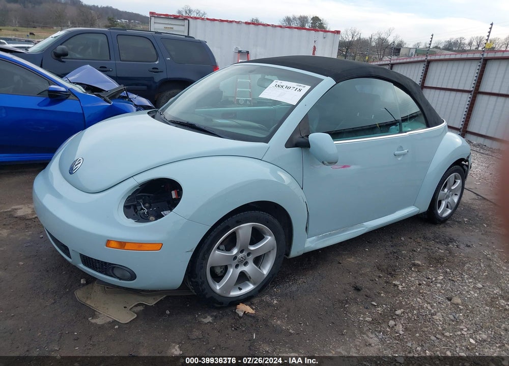 2006 VOLKSWAGEN NEW BEETLE 2.5 VIN: 3VWSF31YX6M317994