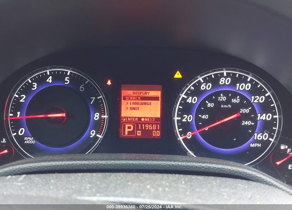2009 INFINITI G37 JOURNEY VIN: JNKCV61E09M011385
