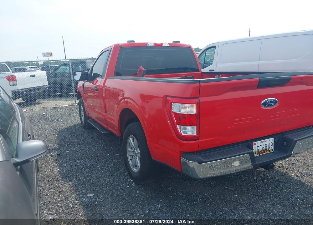 2023 FORD F-150 XL VIN: 1FTMF1EB9PKD36180