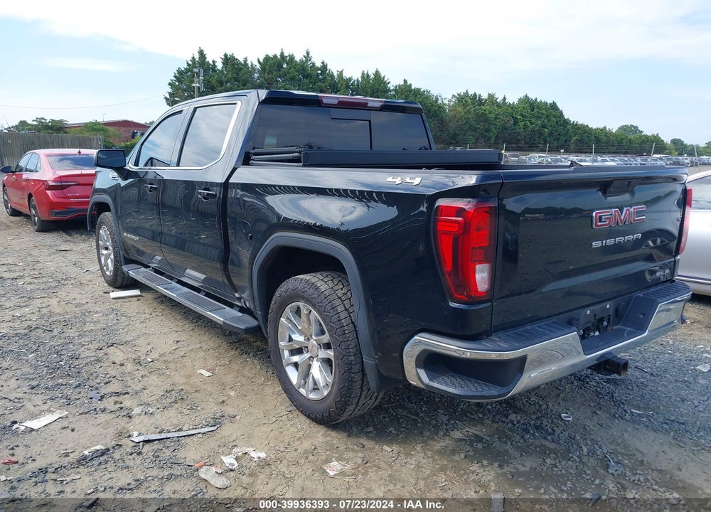 2020 GMC SIERRA 1500 4WD SHORT BOX SLE VIN: 3GTU9BED9LG206870