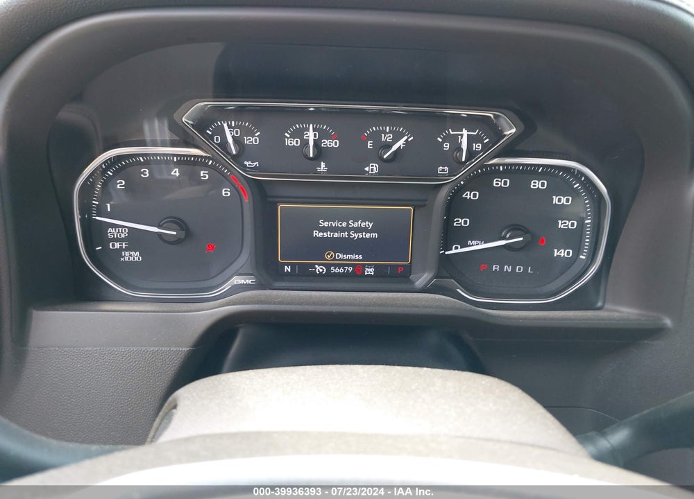 2020 GMC SIERRA 1500 4WD SHORT BOX SLE VIN: 3GTU9BED9LG206870