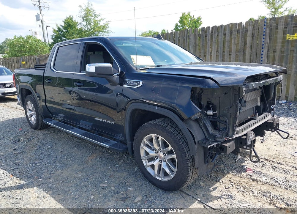 2020 GMC SIERRA 1500 4WD SHORT BOX SLE VIN: 3GTU9BED9LG206870